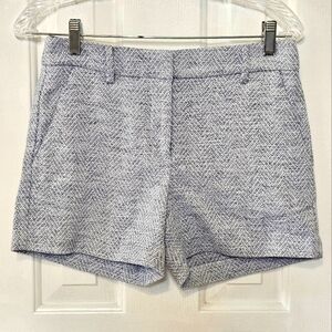 LOFT Gray And White The Riviera short Size 00